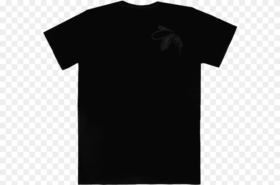 Firefly Graphic Black Shirt Back View, Clothing, T-shirt Png