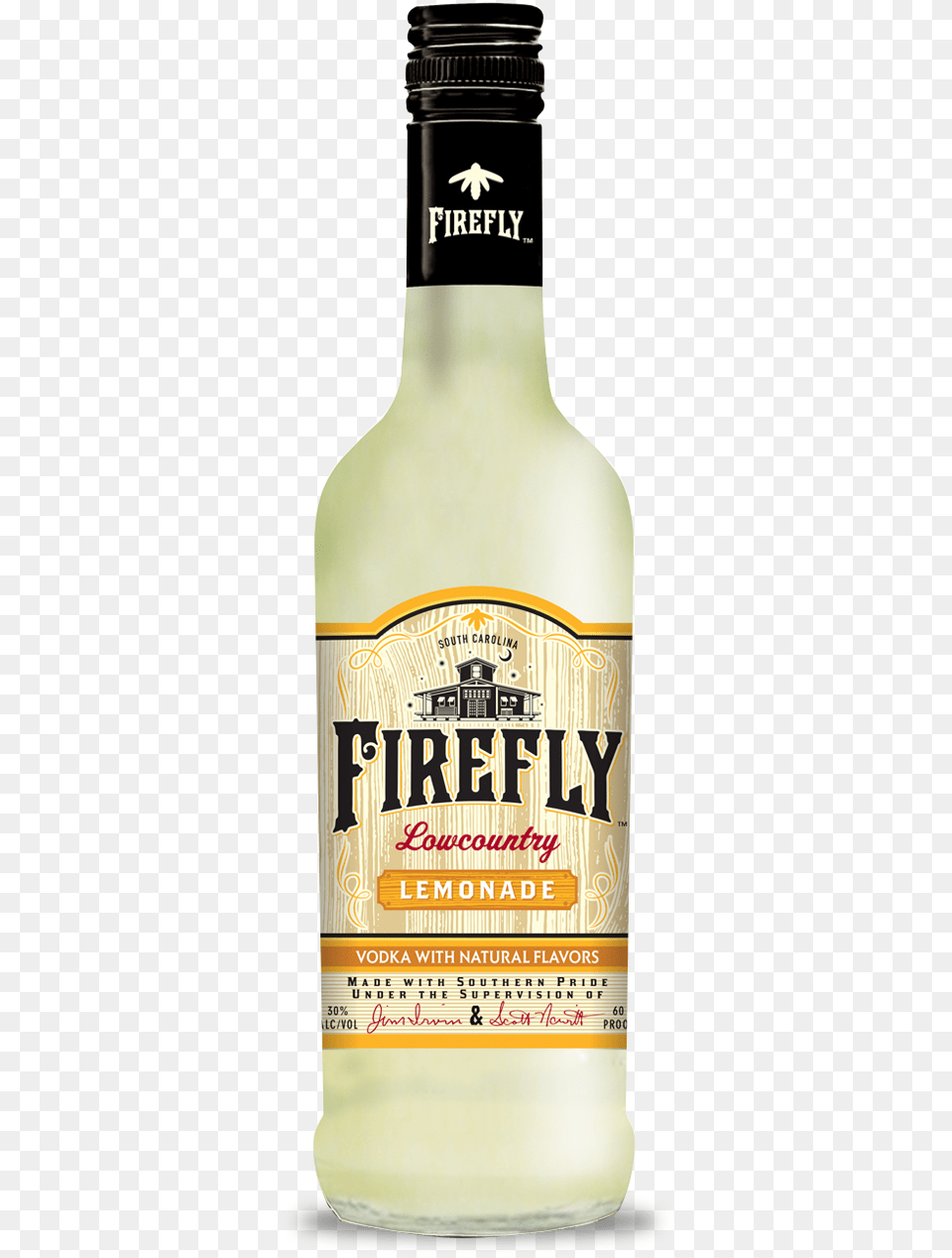 Firefly Lemonade Vodka Firefly Lowcountry Sweet Tea Vodka, Alcohol, Beverage, Liquor, Beer Free Png