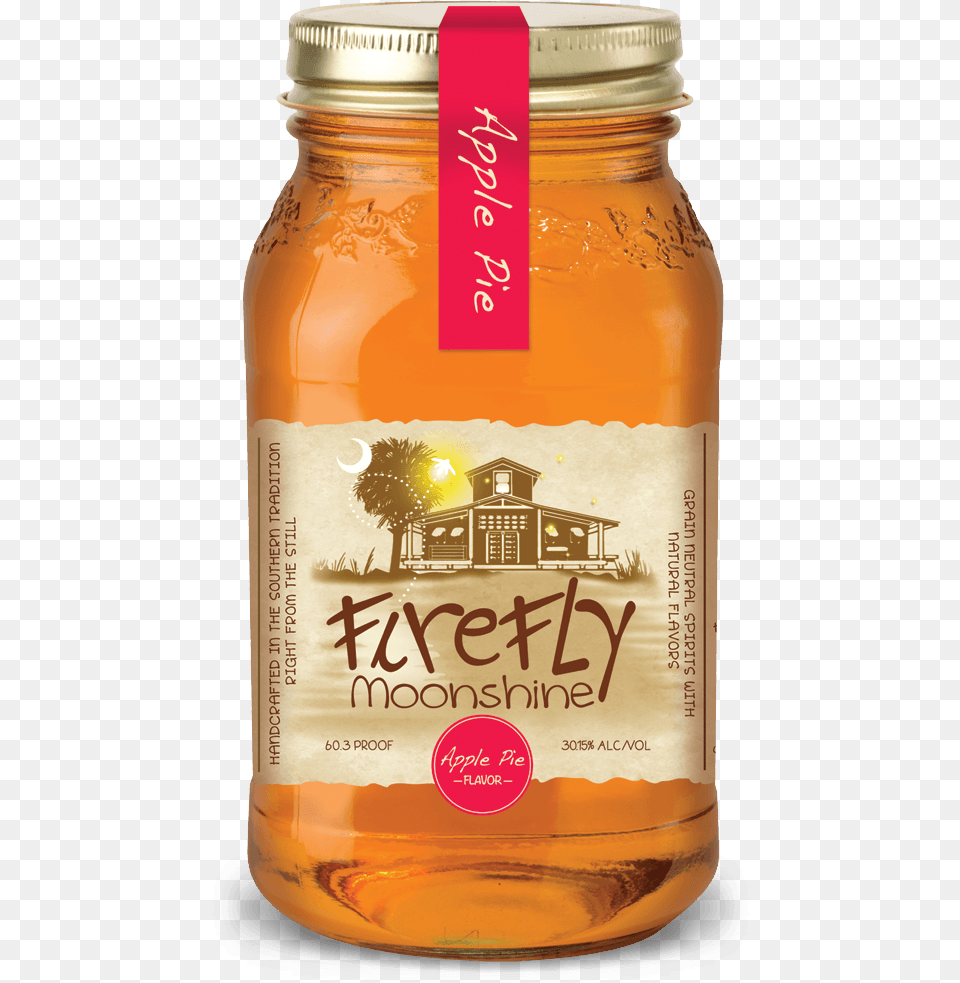 Firefly Peach Moonshine, Jar, Food, Honey, Alcohol Png