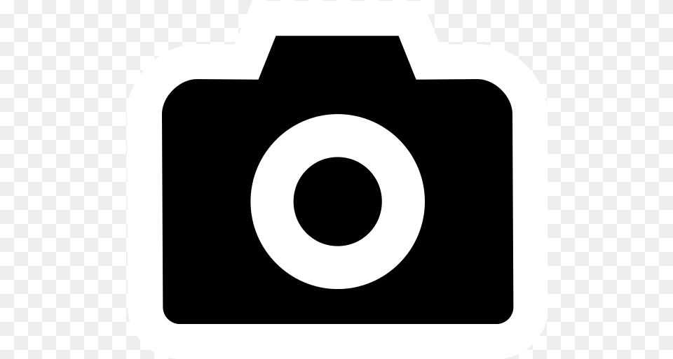 Firefox 60 Shows A Grey Image Background On A Black Camera Emblem, Electronics, Accessories, Bag, Handbag Free Png Download