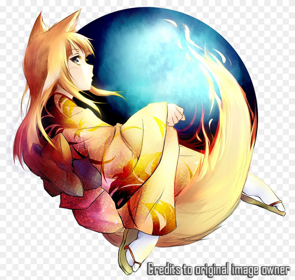 Firefox Anime Icon, Art, Book, Comics, Publication Free Png