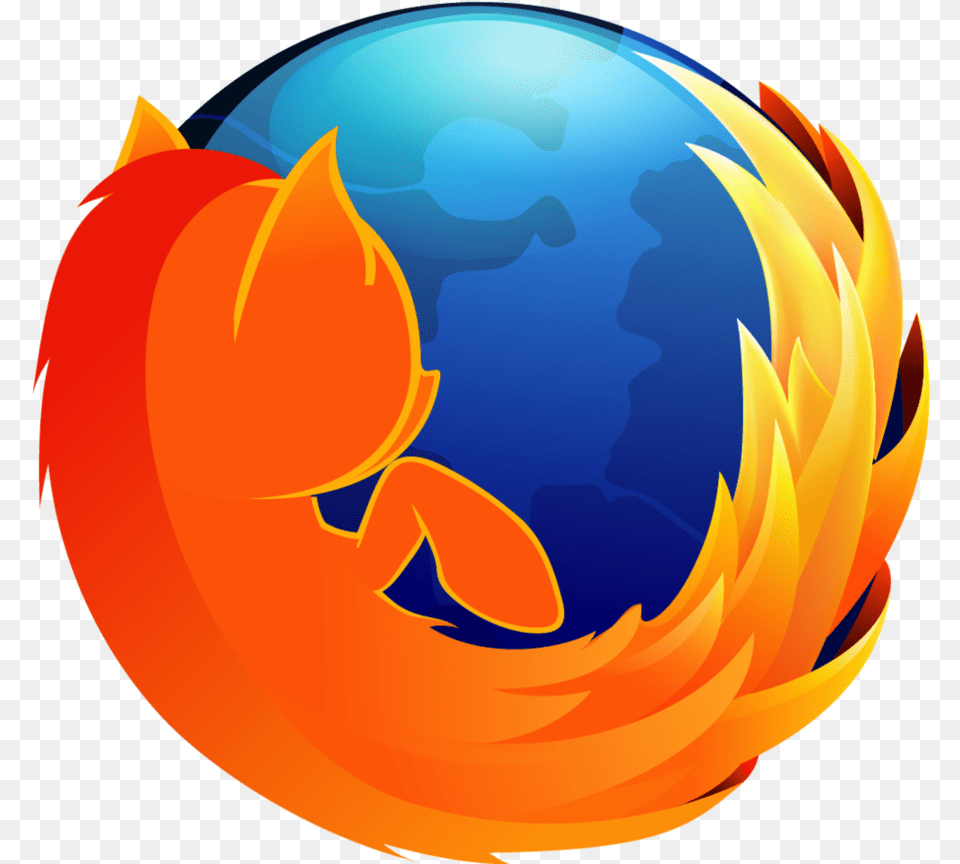 Firefox Icon Earth With Fire Logo, Sphere, Astronomy, Outer Space Png