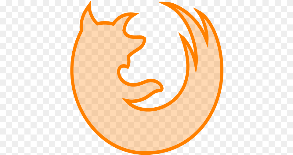 Firefox Line Social Icon Social Line, Logo Free Png Download