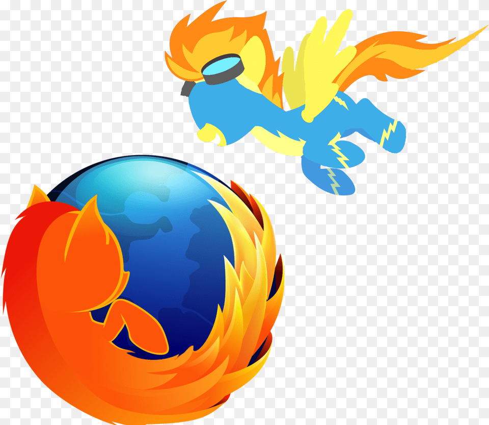 Firefox Pony Icon Mozilla Firefox Image Transparent, Art, Graphics, Baby, Person Free Png Download