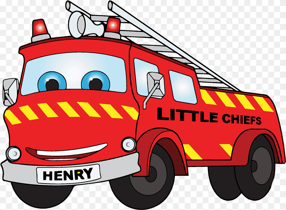 Fireman Clipart Truck Fire Truck Cartoon Clipart, Transportation, Vehicle, Car, Fire Truck Free Png Download