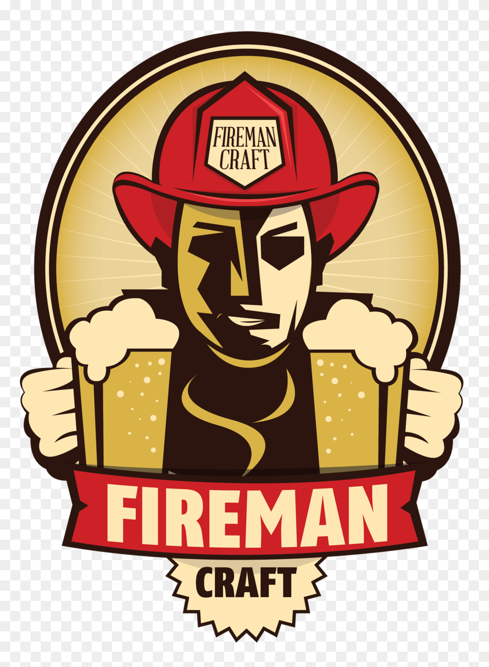 Fireman Craft Beer Jp Morales, Advertisement, Clothing, Hat, Ice Cream Png