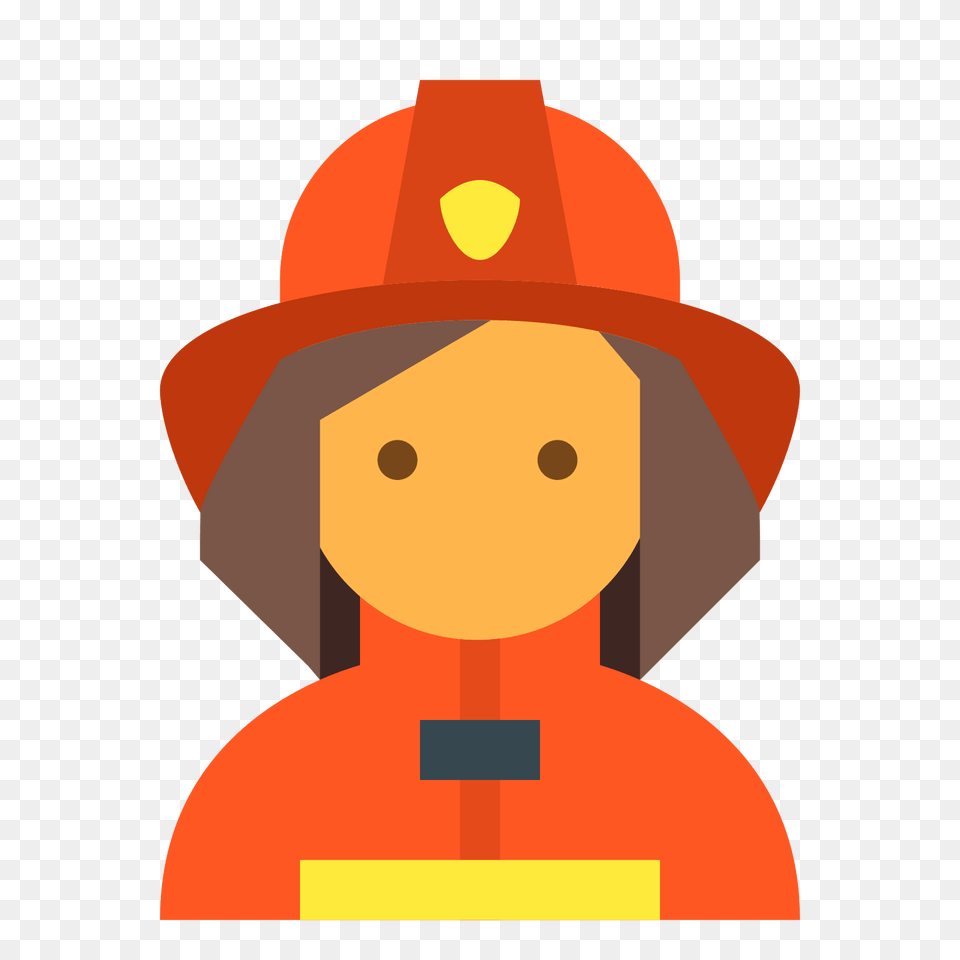 Fireman Female Icon, Clothing, Hardhat, Helmet, Snowman Png