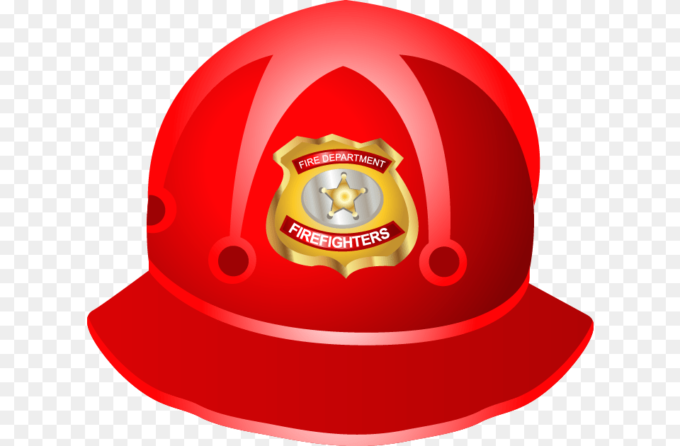 Fireman Hat Clip Art, Clothing, Hardhat, Helmet Png Image