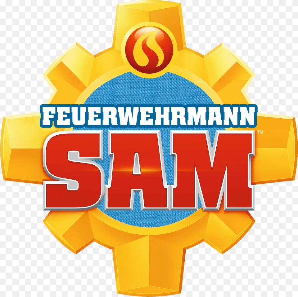 Fireman Sam Logo Clipart, Bulldozer, Machine, Symbol Free Png