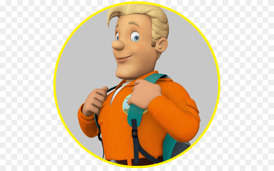 Fireman Sam Official Website, Vest, Clothing, Lifejacket, Person Free Png Download