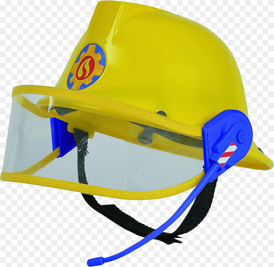 Fireman Sam Rescue Helmet With Microphone And Visor, Clothing, Hardhat, Crash Helmet, Hat Png