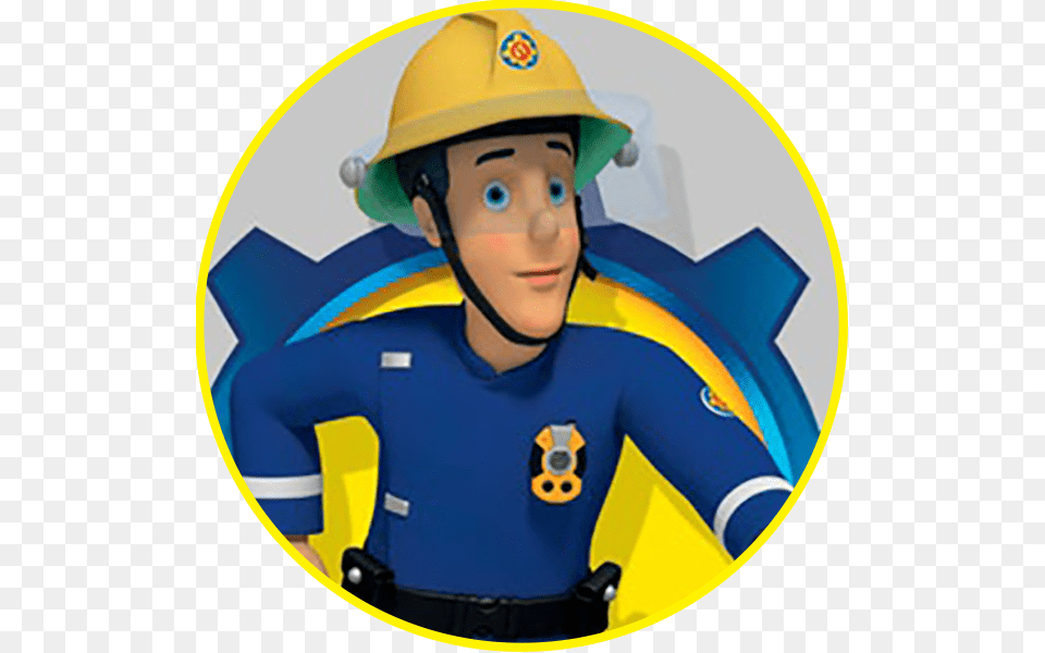 Fireman Sam Transparent Elvis Sam Le Pompier, Clothing, Hardhat, Helmet, Person Png Image