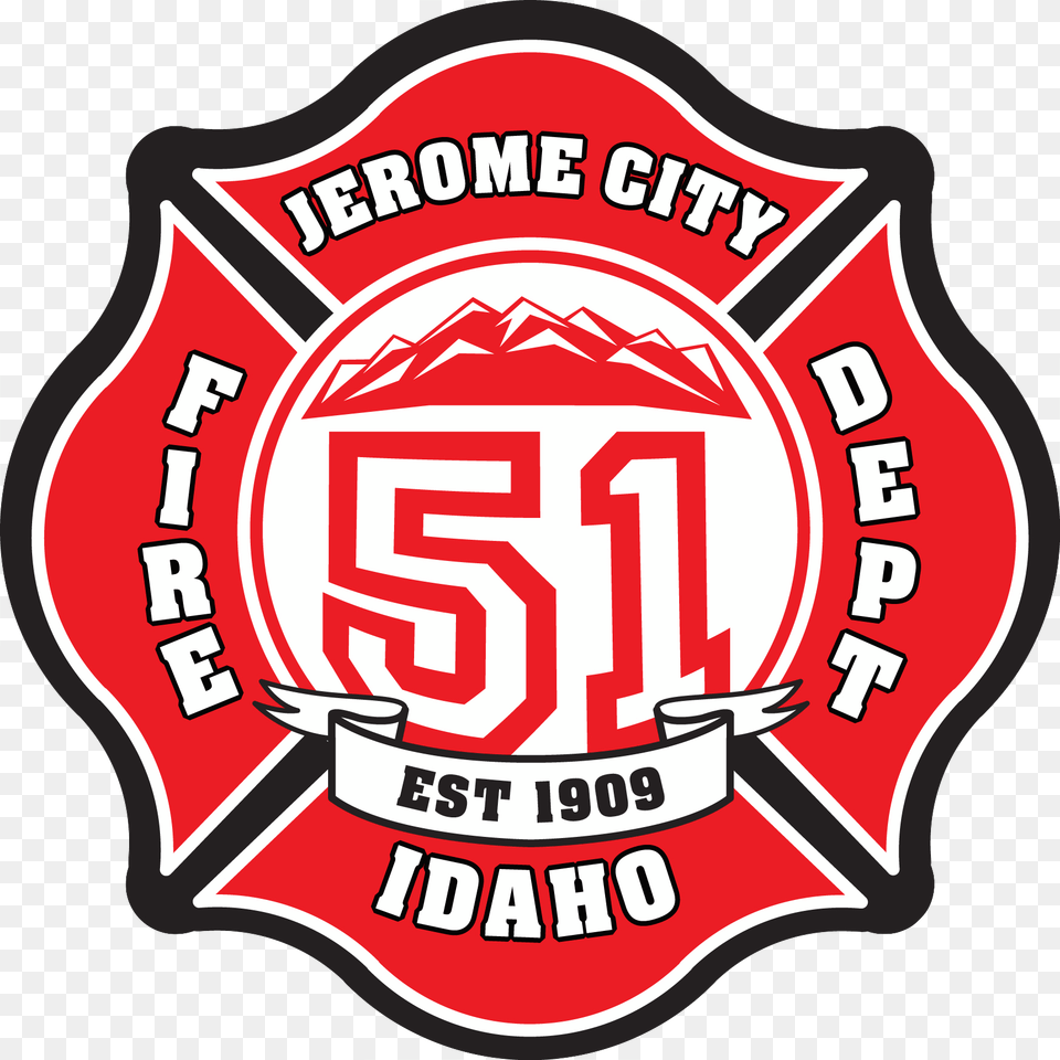 Firemen, Logo, Badge, Food, Ketchup Png Image