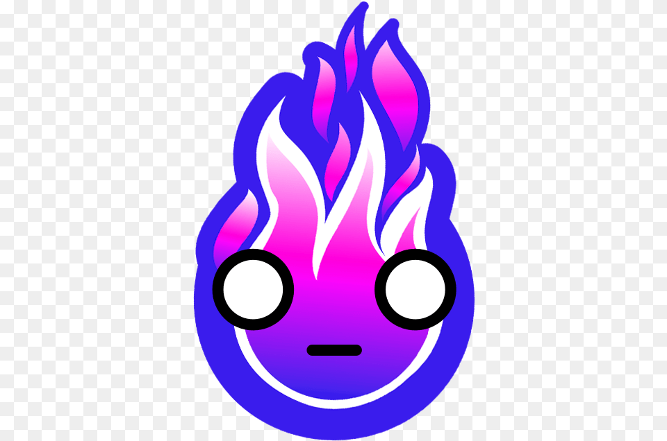 Firemoji Hot Fire Flame Emojis By David Miller Smiley, Purple Free Png
