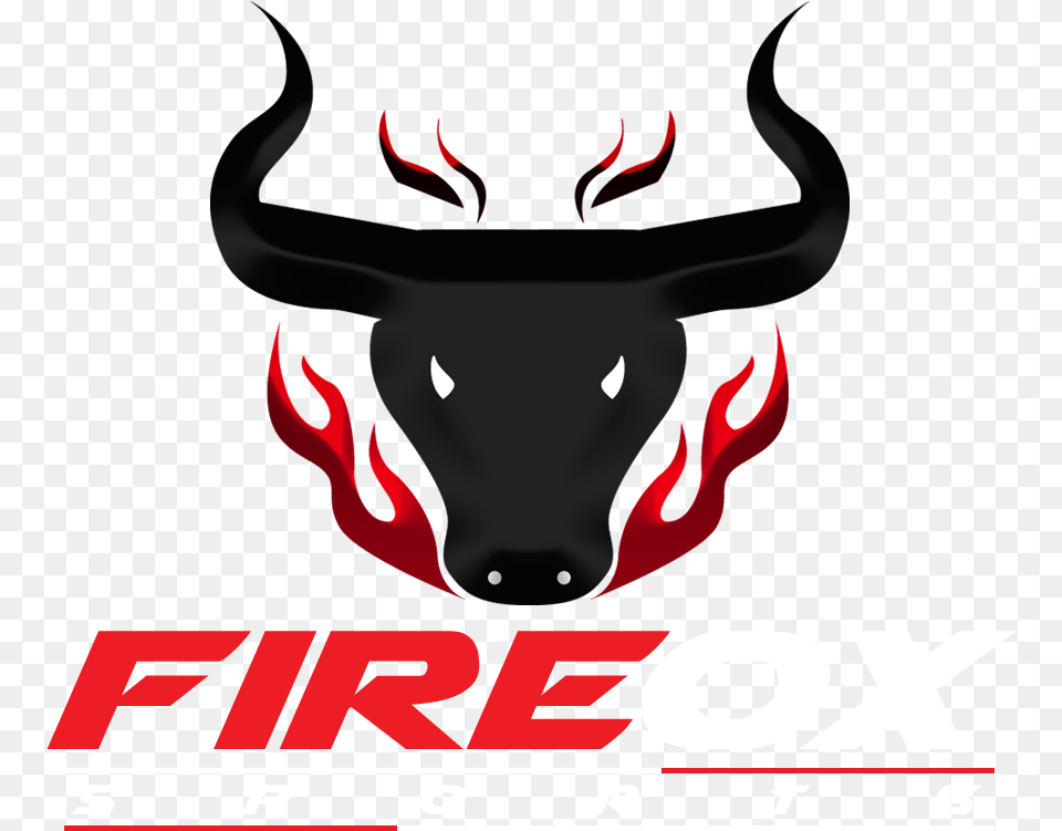 Fireox Sports, Animal, Bull, Mammal Png
