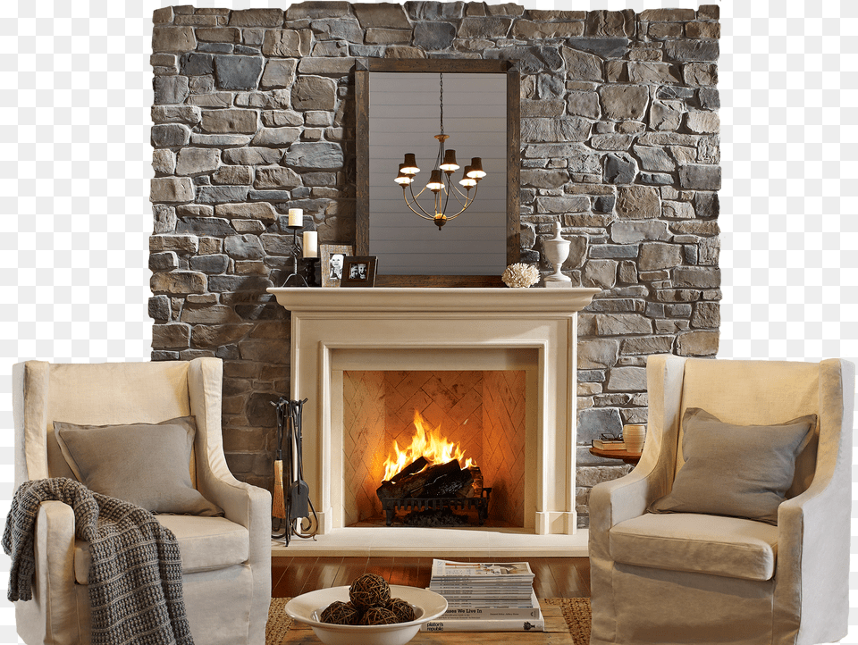 Fireplace Free Png Download