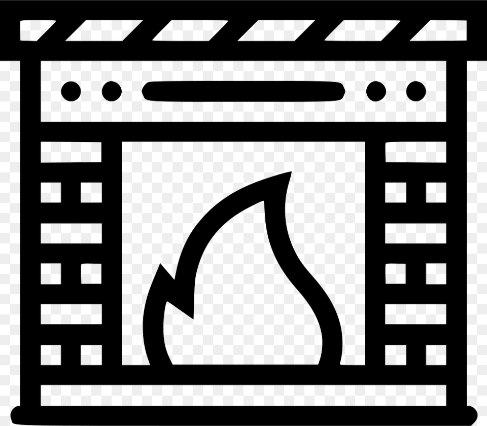 Fireplace, Stencil, Text, Number, Symbol Png