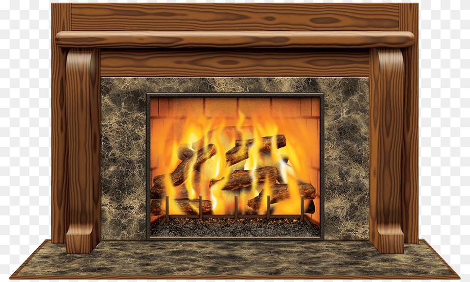 Fireplace, Hearth, Indoors Png Image