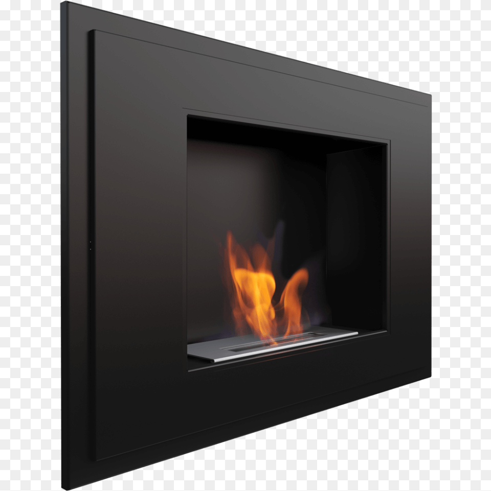 Fireplace Biokamin Kratki Bravo Chernij, Hearth, Indoors Free Transparent Png
