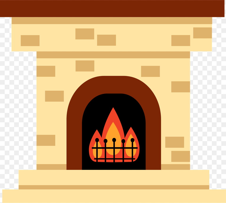 Fireplace Clipart, Indoors, Hearth Free Transparent Png