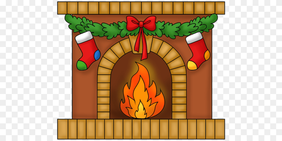 Fireplace Clipart Transparent, Indoors, Christmas, Christmas Decorations, Festival Png Image