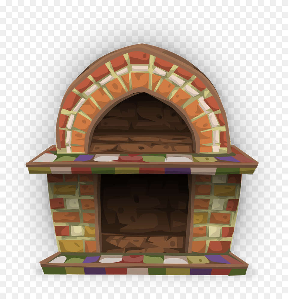 Fireplace Clipart Transparent, Hearth, Indoors Free Png