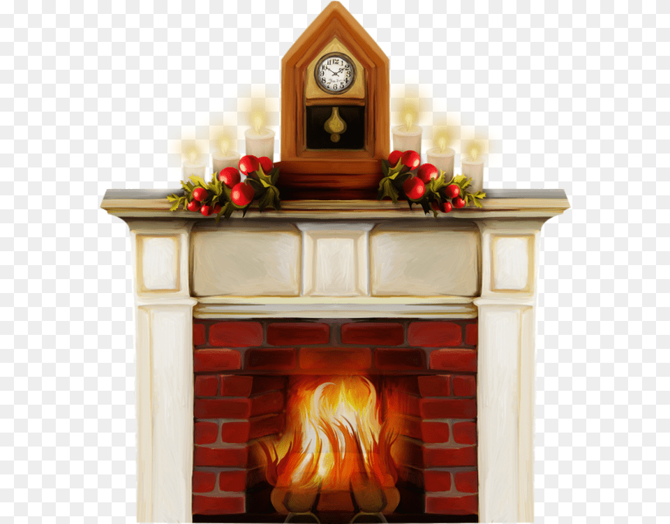 Fireplace Fireplace, Hearth, Indoors, Candle Free Png