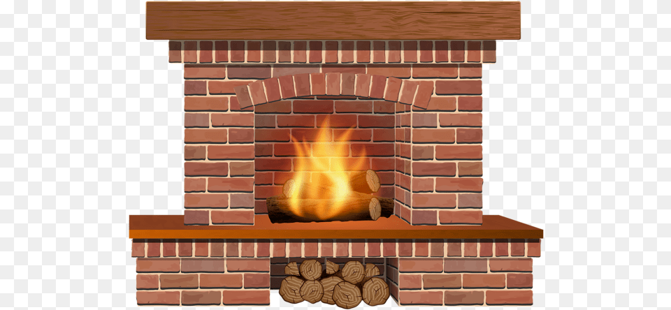 Fireplace Fireplace Clipart, Brick, Hearth, Indoors Free Transparent Png