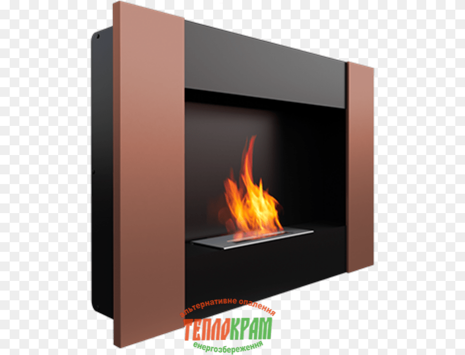 Fireplace Insert Biokominek Chimney Stove Bepthet Fekete Biokandall, Hearth, Indoors Free Png Download