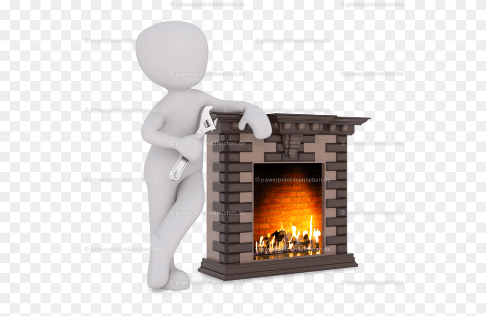 Fireplace With Fire Powerpoint Mnnchen Bilder Fr Fireplace, Hearth, Indoors, Baby, Person Png