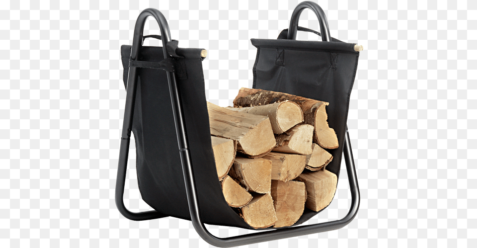 Fireplace With Wood Storage Canvas Firewood Holder, Accessories, Bag, Handbag, Purse Png Image