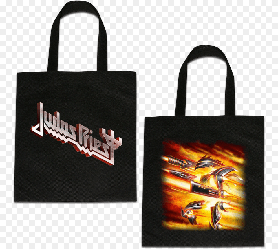 Firepower Logo Tote Judas Priest, Bag, Tote Bag, Accessories, Handbag Free Transparent Png