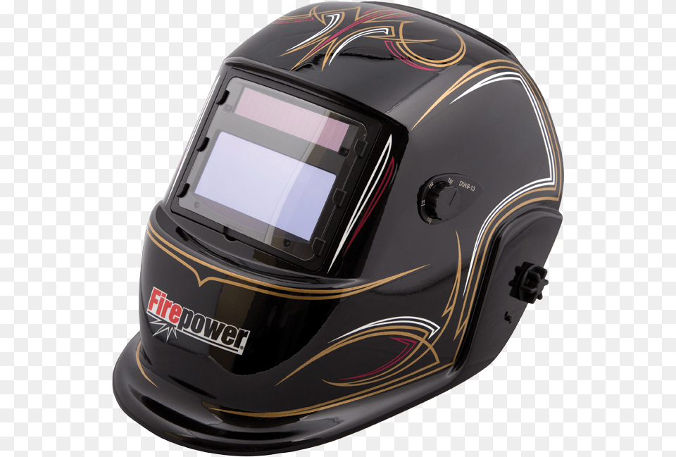 Firepower Pinstripes Auto Darkening Welding Helmet Firepower Stars Amp Stripes Auto Darkening Welding, Crash Helmet Png