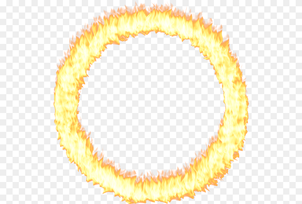 Firering Fire Circle 3d Flames Sticker Circle, Flame Free Png Download