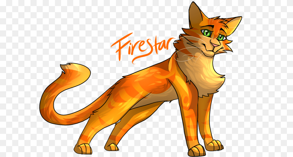 Firestar Warrior Cats Red Fox, Animal, Cat, Pet, Mammal Png Image