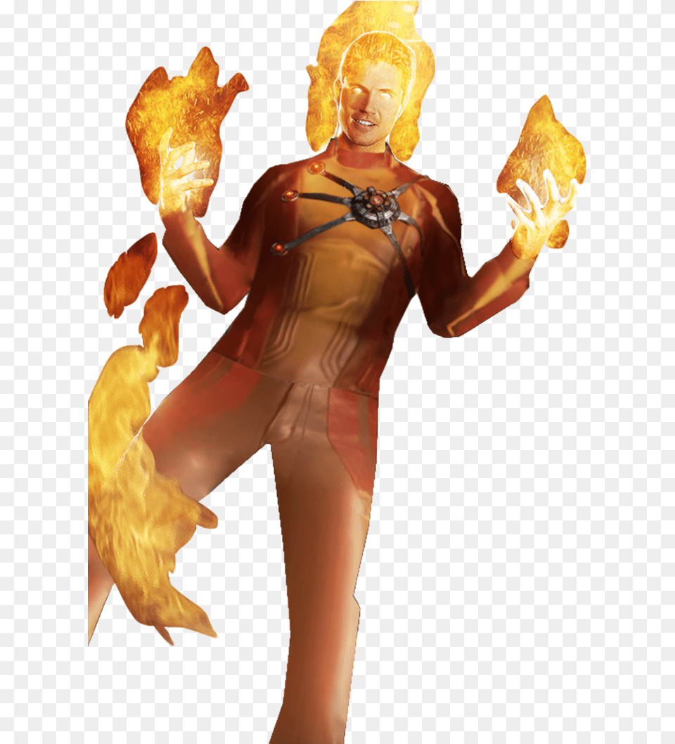 Firestorm Human Torch, Adult, Person, Woman, Female Free Transparent Png