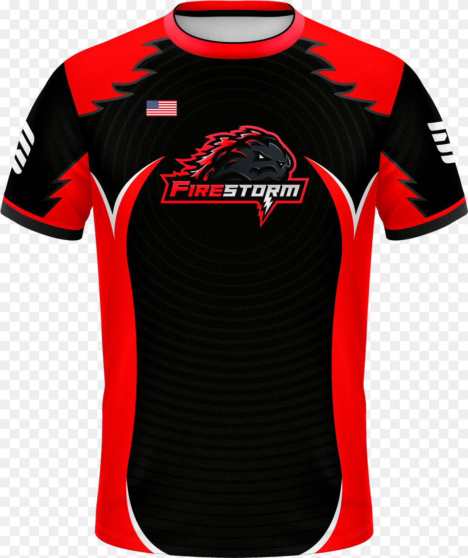 Firestorm Jersey Active Shirt, Clothing, T-shirt Free Png Download