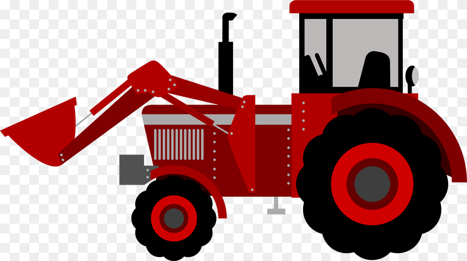 Firetruck Clipart, Bulldozer, Machine, Tractor, Transportation Png