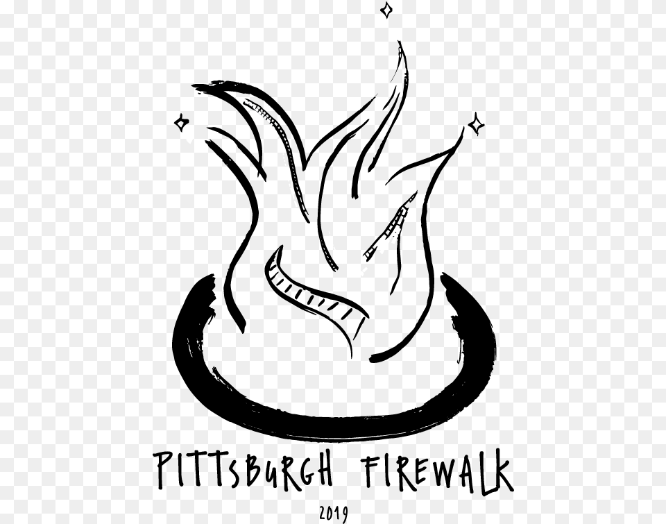 Firewalk 2019 Final Logo W Title, Lighting, Silhouette, Cutlery, Spoon Free Transparent Png