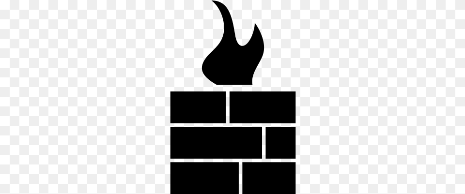 Firewall Flame Vector Firewall Logo In Black, Gray Free Transparent Png