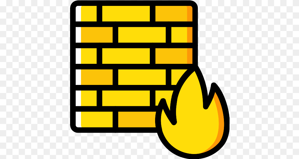 Firewall Icon Icon, Brick, Architecture, Building, Wall Png Image