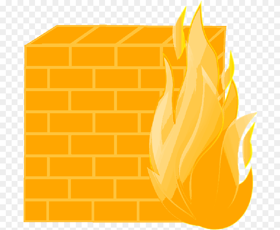 Firewall Internet Network Icon Symbol Fire Public Illustration, Brick, Flame Png Image
