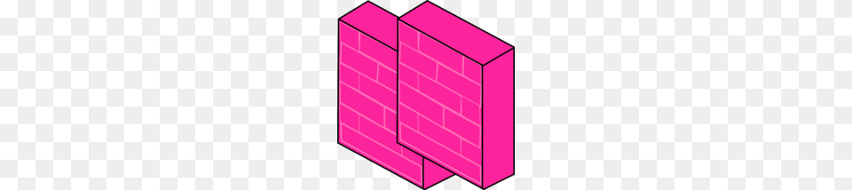 Firewall Pair Vector Clip Art, Brick, Purple, Mailbox Free Png