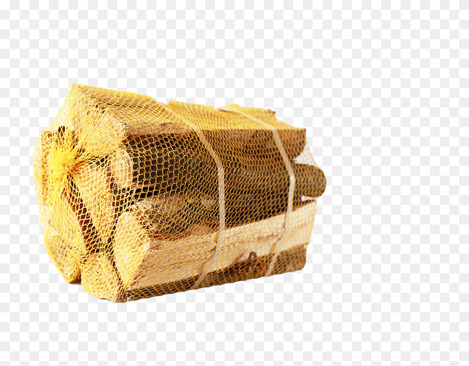 Firewood Netted Plastic Bags And Sacks, Lumber, Wood, Bread, Food Free Png Download
