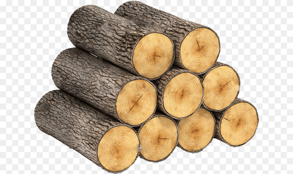 Firewood Sacked Hd Stack Of Wood Logs, Lumber, Plant, Tree Free Png