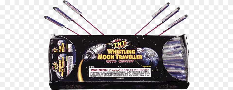 Firework Rocket Missile Whistling Moon Whistling Moon Travelers 144 Pcs Png Image