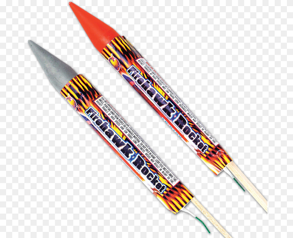 Firework Rocket Rocket Fireworks, Weapon, Aircraft, Airplane, Transportation Free Png