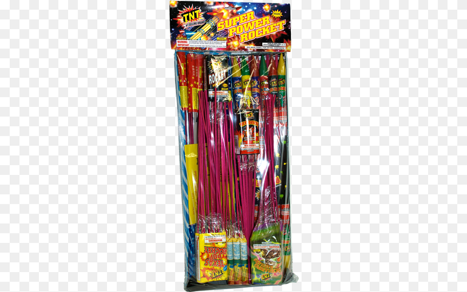 Firework Rocket Super Power Rocket Tnt, Candy, Food, Sweets Free Transparent Png