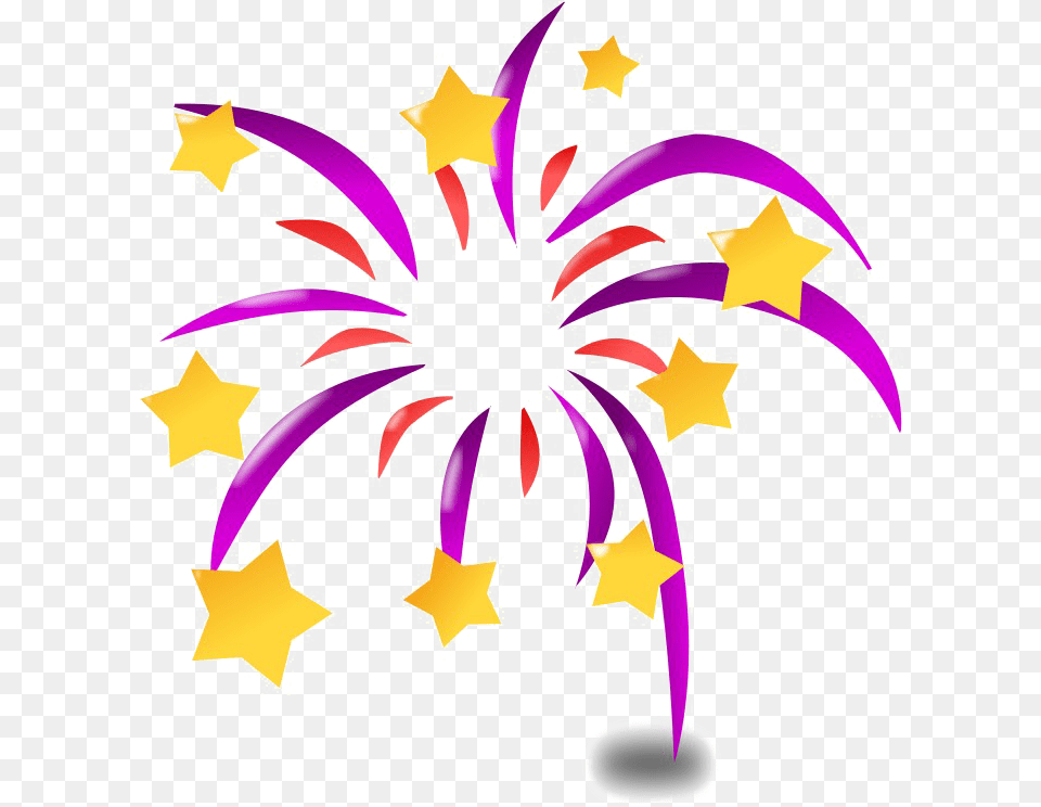 Fireworks Background New Year Icon, Art, Graphics, Pattern, Purple Free Png