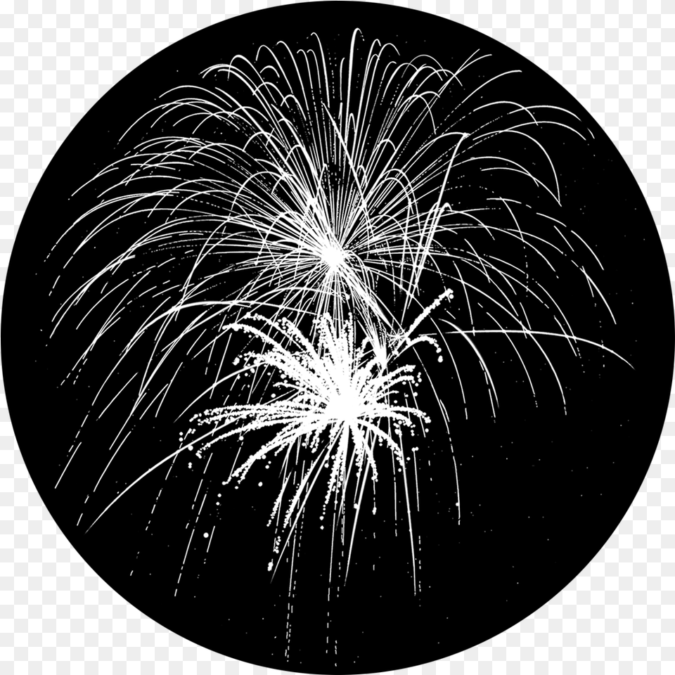 Fireworks Bampw, Plant, Nature, Night, Outdoors Png Image